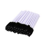 Maxbell 100 Pieces Disposable Eyelash Extension Brushes Mascara Wands Applicator