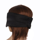 Maxbell 3 Pieces Oversized Eye Mask Sleeping Blindfold Shade Cover Black