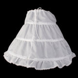 Maxbell Flower Girl Crinoline Petticoat Underskirt +Baby Flower Girls Kids Headband