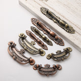 Maxbell 4 Pieces Antique Style Home Kitchen Furniture Cupboard Cabinet Locker Decor Door Drawer Pull Handle Knob