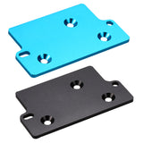 Maxbell RC 1:10 AX30485 Alloy Servo Plate Spare Parts for 1/10 AXIAL SCX10 RC Car Accessories Black