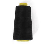 Maxbell 2 Spools Polyester Sewing Thread for Sewing Machine Black with Seam Ripper