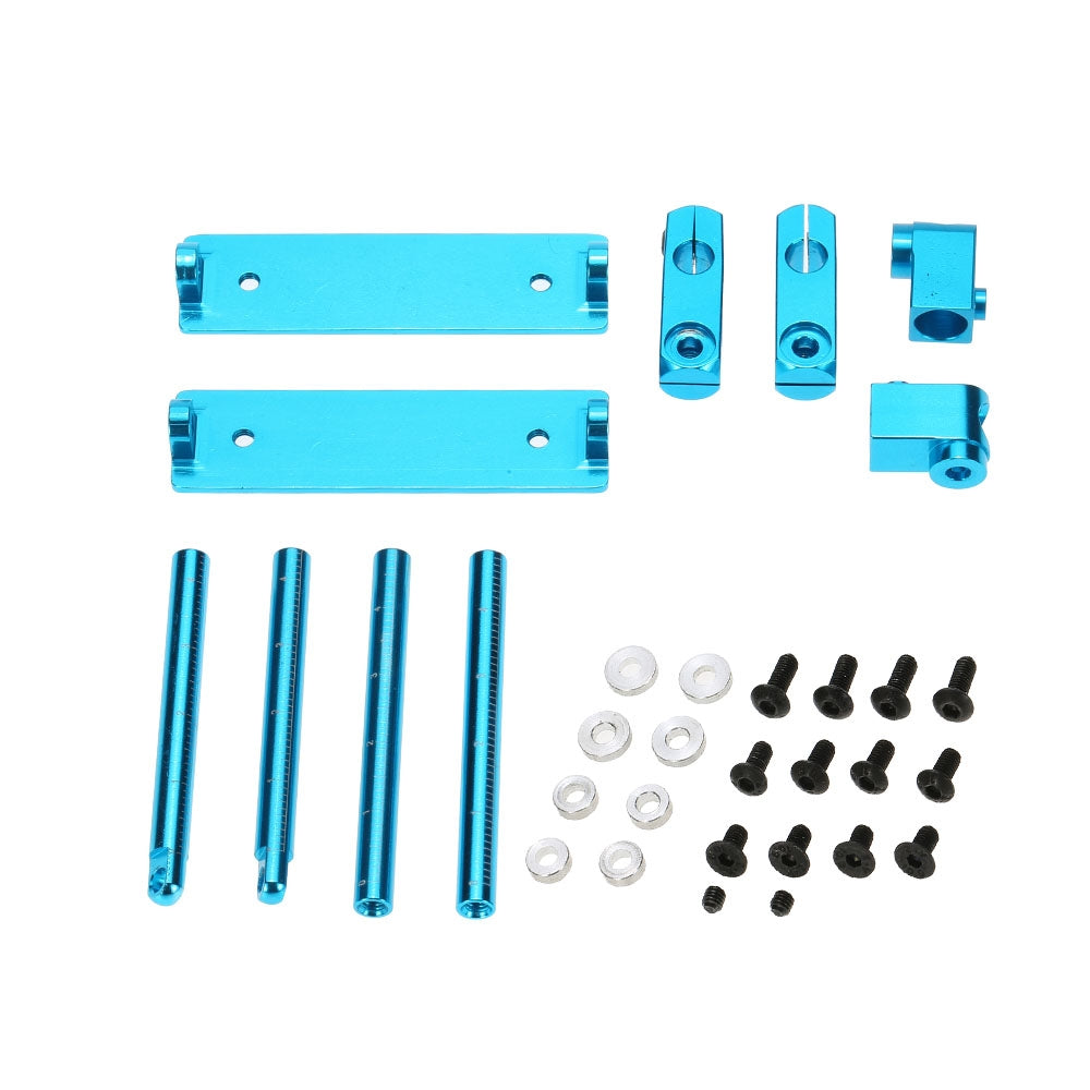 Maxbell RC 1/10 Car Shell Magnet Stealth Body Post Column DIY for T3 T4 94123 - Blue