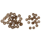 Maxbell 52 Pieces 12-20mm Assorted Size Black Plastic Safety Eyes with Washers for Teddy Bear DIY Making