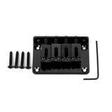 Maxbell 4 String Bridge Set for Electric Bass Guitar Ukulele Instrument Accs 3 Color