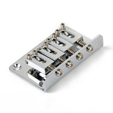 Maxbell 4 String Bridge Set for Electric Bass Guitar Ukulele Instrument Accs 3 Color