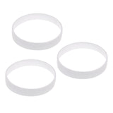 Maxbell 3 Pieces/ Set Golf Putting Cup Ring Golf Practice Hole Ring 11cm Diameter White