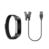 Maxbell USB Clip Dock Charging Cable Charger Cord+Band for Fitbit Alta