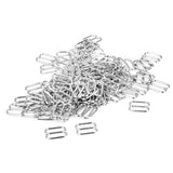 Maxbell 200 Pieces Bra Strap Adjustment Slider Rings Hook Lingerie Sew Fastener 10mm