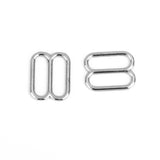 Maxbell 200 Pieces Bra Strap Adjustment Slider Rings Hook Lingerie Sew Fastener 10mm