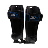 Maxbell Instep Pads MMA Leg Foot Guards Muay Thai Kick Boxing Shin Guards + Helmet