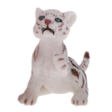 Maxbell Realistic Wild Reptile Animals Baby Tiger Model Action Figures Kids Toys