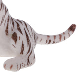 Maxbell Realistic Wild Reptile Animals Baby Tiger Model Action Figures Kids Toys