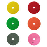 Maxbell 6pc Diamond Polishing Pad 3' Grinding Disc for Granite Marble Concrete Stone