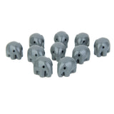 Maxbell 20pcs Miniature Dollhouse Bonsai Craft Landscape Grey&White Elephant Decor