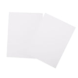 Maxbell 2 Pieces Blank Shrink Plastic Shrink Sheet Scrapbooking DIY Jewelry Crafts