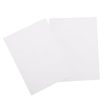 Maxbell 2 Pieces Blank Shrink Plastic Shrink Sheet Scrapbooking DIY Jewelry Crafts