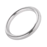 Maxbell Set 2pcs Boat Marine Stainless Steel Welded Polished O Ring  7x40mm+7x50mm