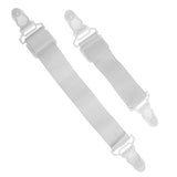 Maxbell 16 x Sheet Band Straps Suspenders White Adjustable Bed Corner Holder Elastic