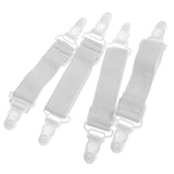 Maxbell 16 x Sheet Band Straps Suspenders White Adjustable Bed Corner Holder Elastic