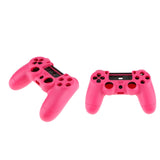 Maxbell 2 Pieces Full Housing Shell Case Cover Replacement Parts for PS4 Controller