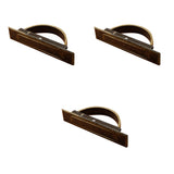 Maxbell Vintage Copper Pull Knobs Cabinet Cupboard Drawers Dresser Handle Pulls 3pcs