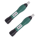 Maxbell 2x 6.35mm 1/4" Adjustable Torque Hex Screwdriver Screw Driver Steel 0.4-2 Nm