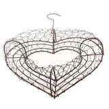 Maxbell Retro Iron Shoe&Heart Shape Succulent Pot Metal Hanging Planter Plant Holder