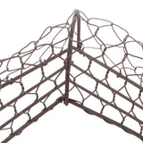 Maxbell Retro Iron Shoe&Heart Shape Succulent Pot Metal Hanging Planter Plant Holder