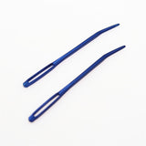 Maxbell 4pcs Large Eye Blunt Needles Bent Tip Needles for Yarn Hand Sewing Darning