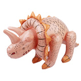 Maxbell Inflatable PVC T-Rex & Triceratops Dinosaur Kid Party Favor Pool Beach Toy