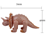 Maxbell Inflatable PVC T-Rex & Triceratops Dinosaur Kid Party Favor Pool Beach Toy