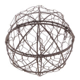 Maxbell 13cm&28cm Retro Iron Ball Shape Succulent Pot Metal Hanging Plant Holder