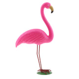 Maxbell 2Pieces Lifelike Pink Flamingo Yard Garden Lawn Art Ornaments Decor Set