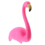 Maxbell 2Pieces Lifelike Pink Flamingo Yard Garden Lawn Art Ornaments Decor Set