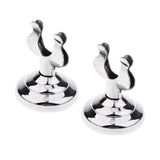 Maxbell 2pcs Restaurant U Shaped Number Card Table Holder Stand Place Card Holder