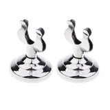 Maxbell 2pcs Restaurant U Shaped Number Card Table Holder Stand Place Card Holder