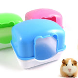 Maxbell Set of 2, Sleeping House Ferret Rabbit Guinea Pig Rat Hamster Squirrel Mice Bed Toy Room Blue & Pink