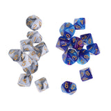 Maxbell 20x D10 10 Sided Dice Polyhedral TRPG Dice for MTG DND Party Roleplay Games