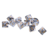 Maxbell 20x D10 10 Sided Dice Polyhedral TRPG Dice for MTG DND Party Roleplay Games