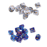 Maxbell 20x D10 10 Sided Dice Polyhedral TRPG Dice for MTG DND Party Roleplay Games