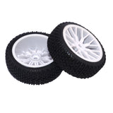 Maxbell 4pcs 1/16 Tire Off-road Tires Buggy Tyre Pull Rally Wheel for HPI HSP Hobao Savage ZDRacing LRP Wltoy