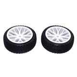 Maxbell 4pcs 1/16 Tire Off-road Tires Buggy Tyre Pull Rally Wheel for HPI HSP Hobao Savage ZDRacing LRP Wltoy