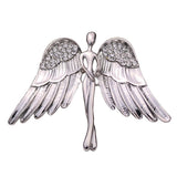 Maxbell 2 Pcs Fashion Eagle Wings Brooch Pins Charming Crystal Brooch Pin For Men Women