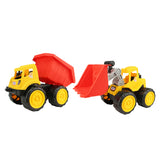 Maxbell 2 Pieces Beach Construction Vehicle Toys Push Around Sand Truck Kids Gift