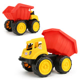 Maxbell 2 Pieces Beach Construction Vehicle Toys Push Around Sand Truck Kids Gift