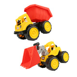 Maxbell 2 Pieces Beach Construction Vehicle Toys Push Around Sand Truck Kids Gift