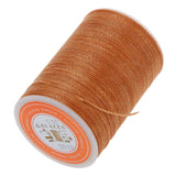 Maxbell 2 Pieces Leather Craft Handwork Sewing Round Waxed String Thread 0.55mm