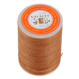 Maxbell 2 Pieces Leather Craft Handwork Sewing Round Waxed String Thread 0.55mm