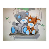 Maxbell 2pcs Cartoon Bear Diamond Embroidery Painting Cross Stitch Craft Home Decor